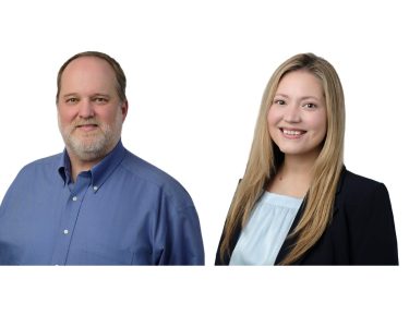 Morgan Wilson (L) will be TCB's chief of systems and strategy with Alexa DuCote (R) suceeding him to serve as the company's chief financial officer. (Image by TCB)]