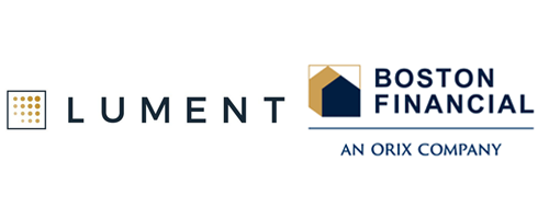 Lument | Boston Financial logos